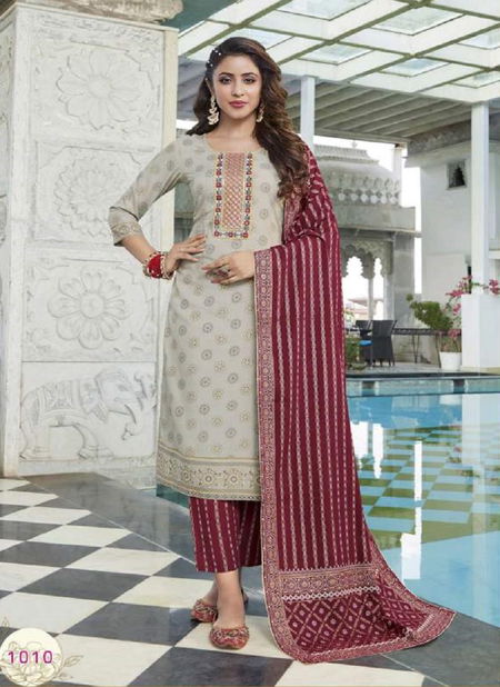 Alveera 1 New Exclusive Wear Fancy Kurti Pant With Dupatta Collection Catalog